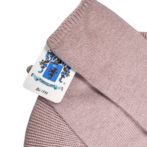 NWT Portolano Beret Hat & Long Gloves Set 2 PCs Blush Beaded Embellished OS - Picture 9 of 13